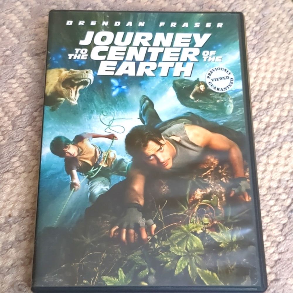 Journey to the Center of the Earth DVD Thrilling For Family Viewing 3D 2D